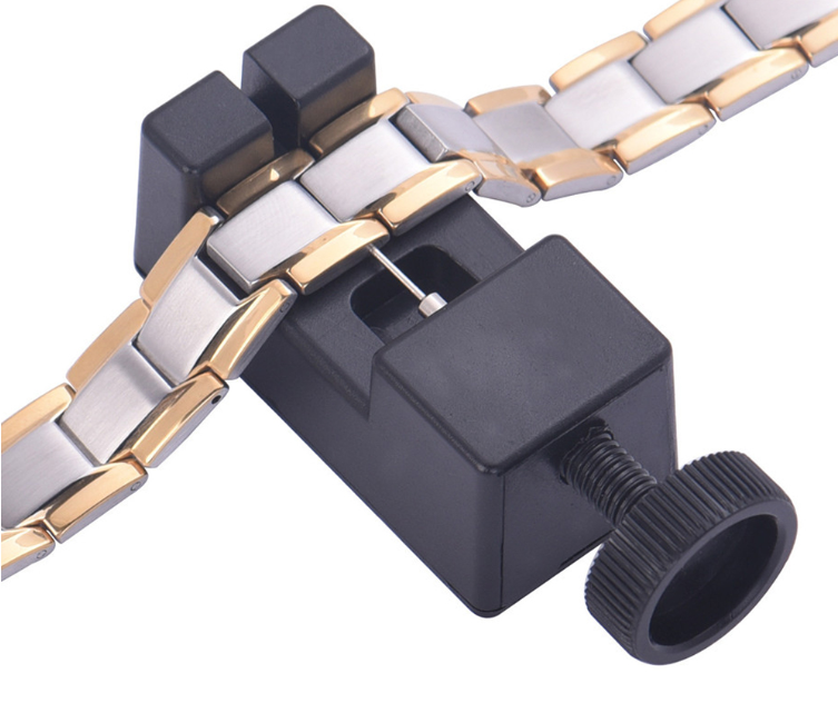 Black Pin Removal Device For Metal Watch Strap Links