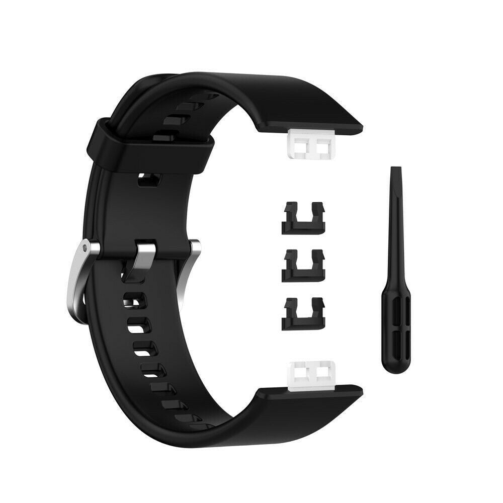 Huawei Watch Fit Black Silicone Band For Huawei Watch Fit