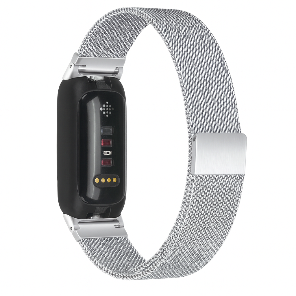 Fitbit Inspire 3 Silver Finish Milanese Band Edition
