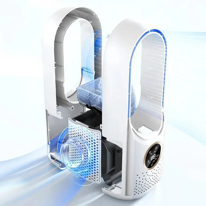Blade-Free Silent Portable Air Conditioner | ormexis