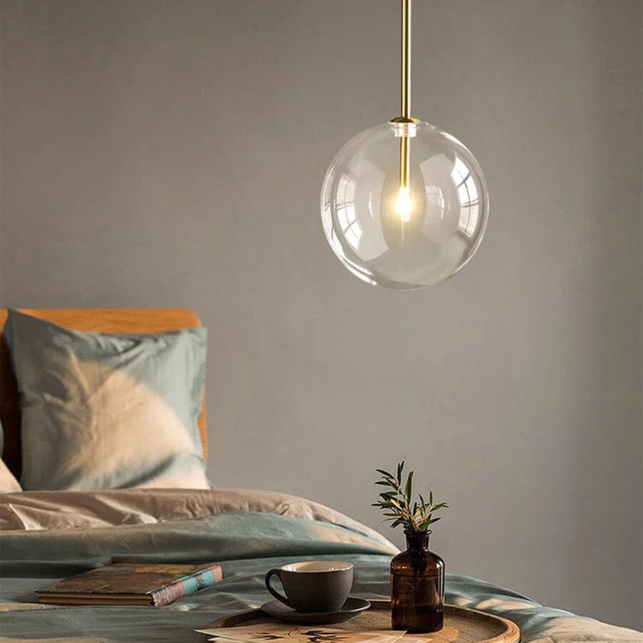 Glass Globe Pendant Lights For Modern Kitchens And Bedrooms