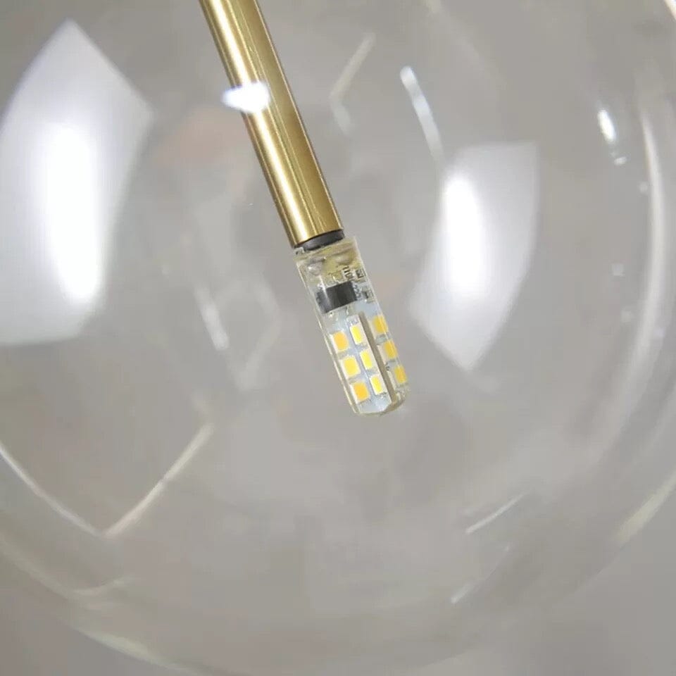 Glass Globe Pendant Lights For Modern Kitchens And Bedrooms