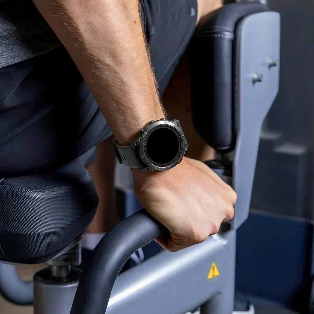 Garmin Fenix 5/6 Sport Band With Buckle Black And Gray