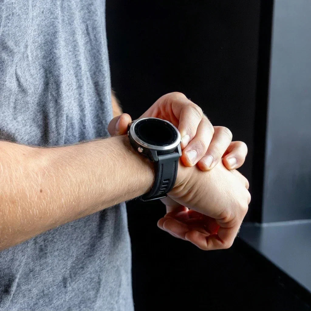 Silicone Watch Strap For Garmin Fenix 5S And 6S Models