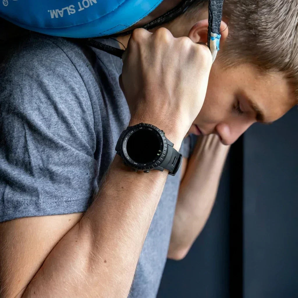 Replacement Black Silicone Band For Suunto Core Watch