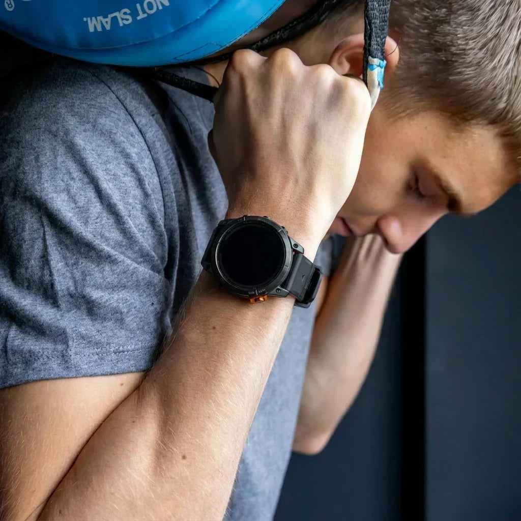 Garmin Fenix 5/6 Sport Band With Buckle Black And Gray