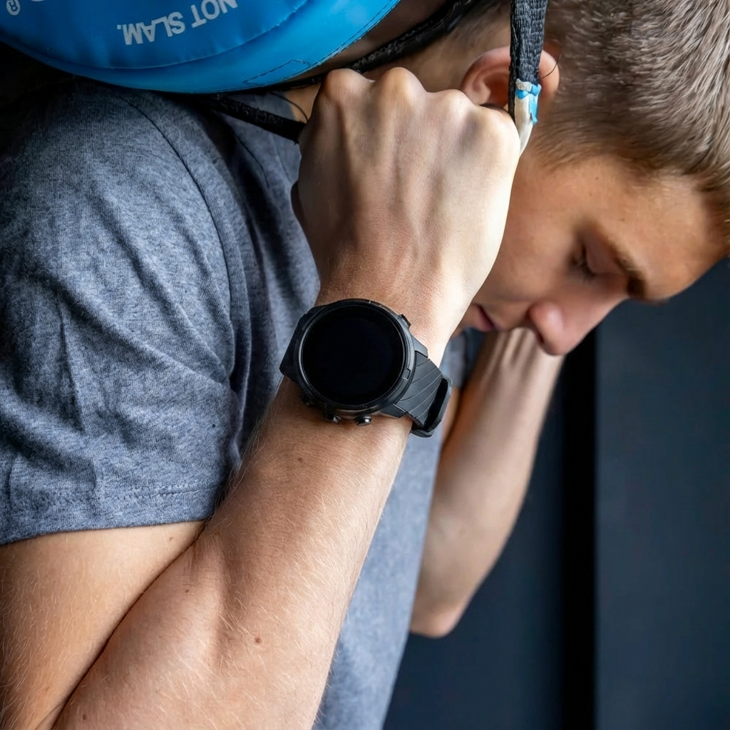 Suunto 9 Baro Black Silicone Band for Smart Watches