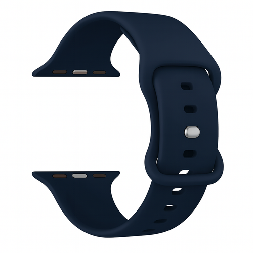 Apple Watch Classic Silicone Strap Navy Blue Color