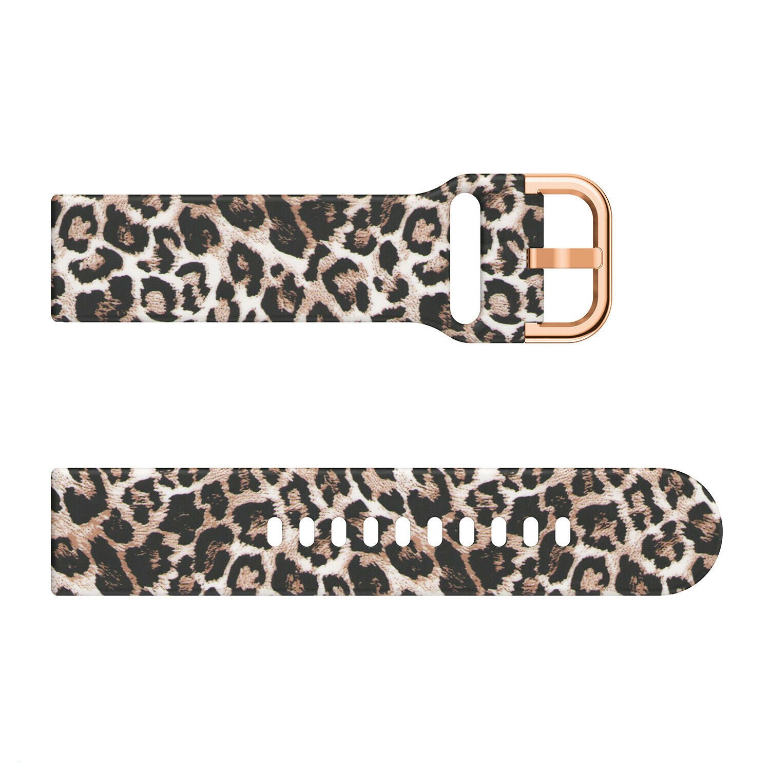 Lucky Leopard Silicone Band For Versa Series By Fitbit