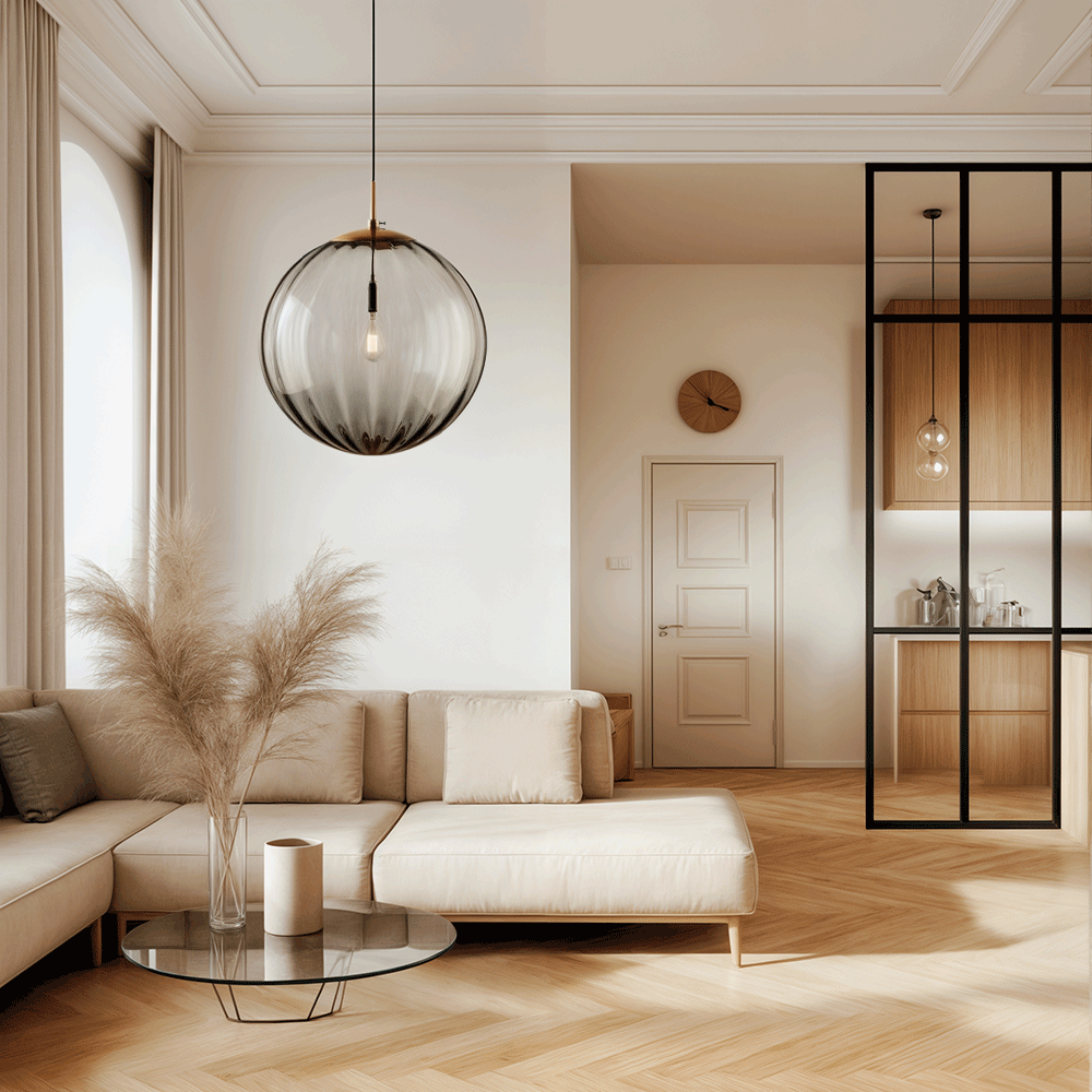 Aero Glass Orb Lamp Ambient Light For Bedrooms And Dining