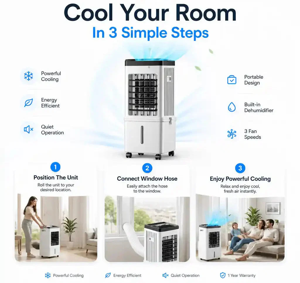 Criovex – 12000 BTU Portable Air Conditioner | ormexis