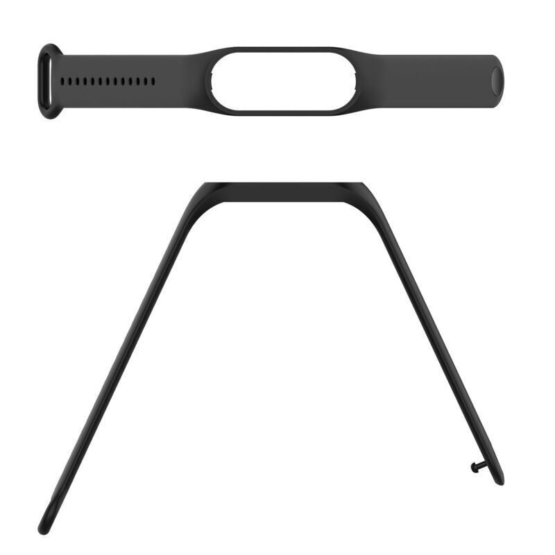 Xiaomi Mi Band 7 Replacement Strap In Black Silicone