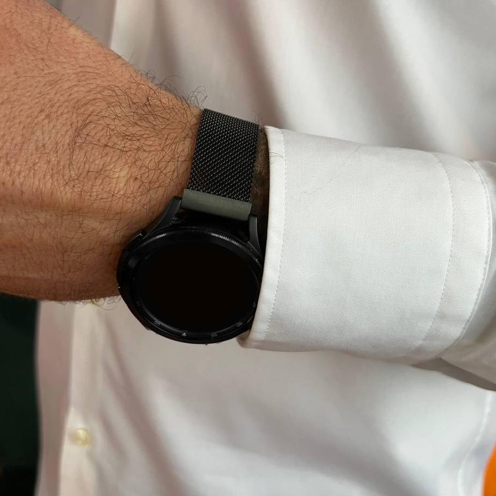 Samsung Galaxy Watch 3 Black Milanese Strap 45mm Band
