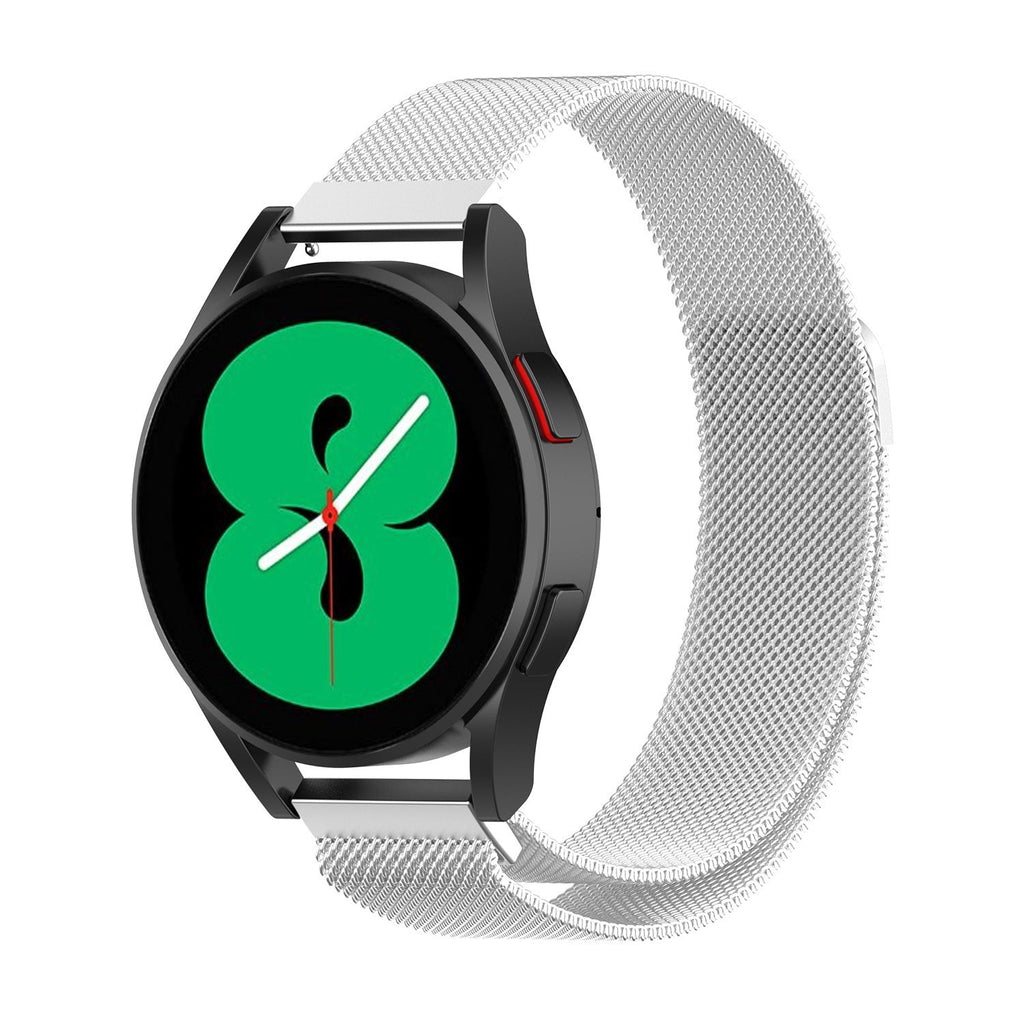 Samsung Galaxy Watch 4 40mm Silver Milanese Watch Strap