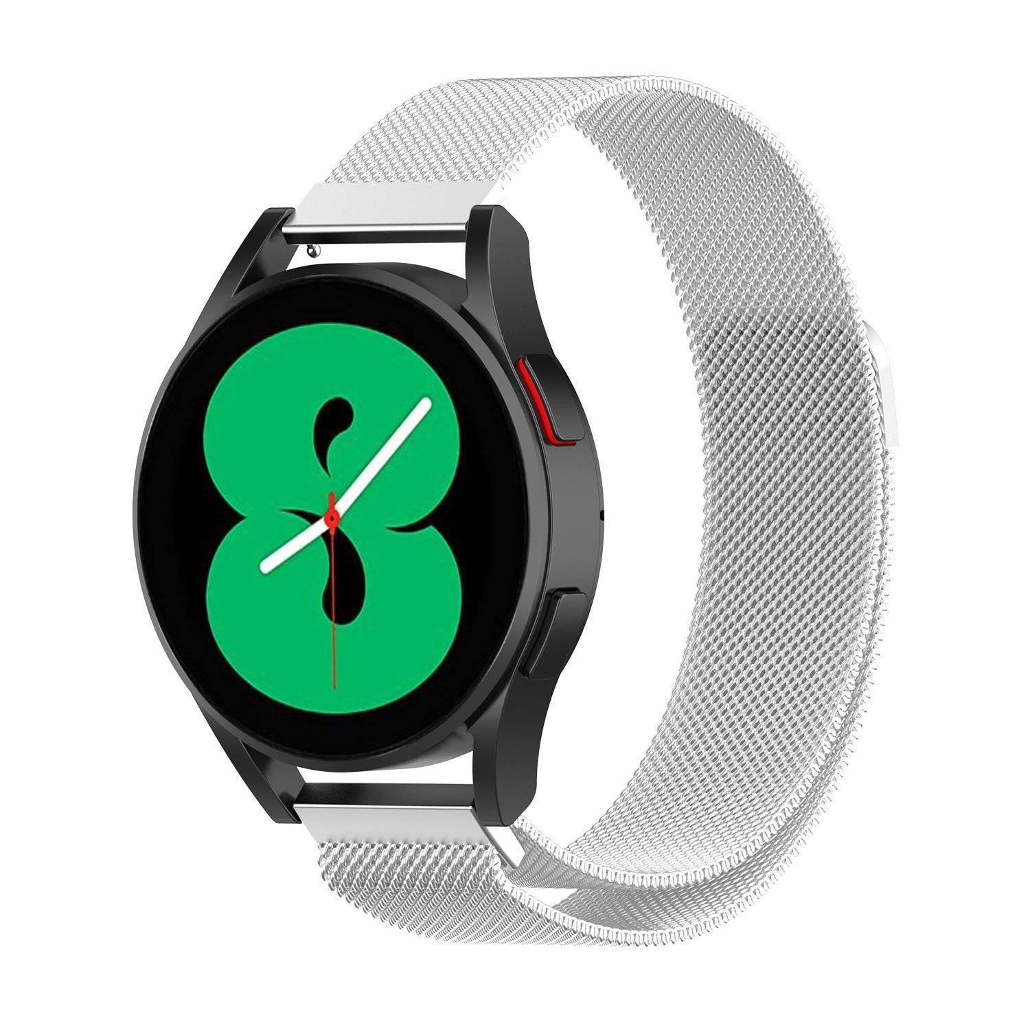 Samsung Galaxy Watch 4 40mm Silver Milanese Watch Strap