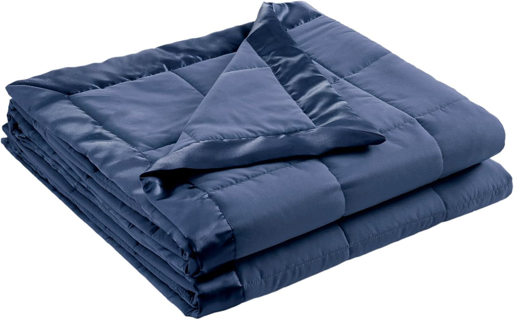 Windom Collection Lightweight Soft Blanket With Satin Trim