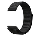 22mm Nylon Quick-Release Strap For Watches Black Mix Replacement