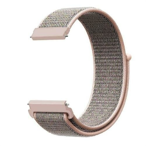 Polar Ignite 2 Replacement Nylon Band Gray-Pink Color For Smartwatch