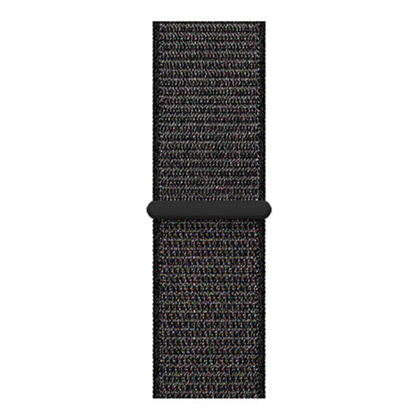 22mm Nylon Quick-Release Strap For Watches Black Mix Replacement