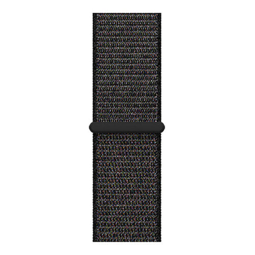 22mm Nylon Quick-Release Strap For Watches Black Mix Replacement