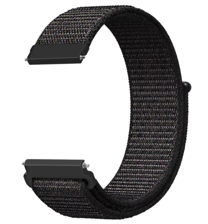 Nylon Strap For The Samsung Galaxy Watch 6 40mm Black