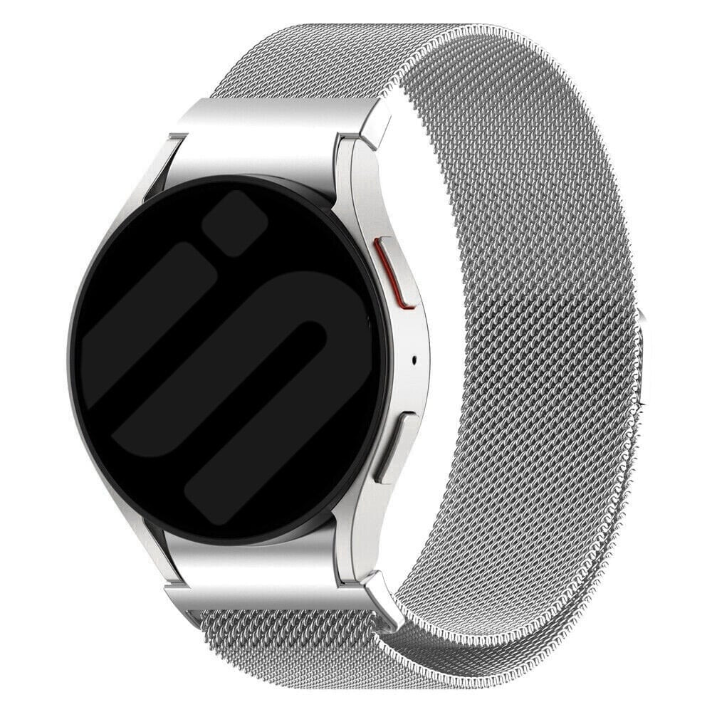 Samsung Galaxy Watch 7 44mm Silver Milanese Strap With One Push
