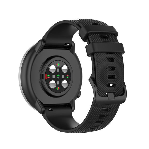 Durable Black Silicone Strap For Ignite 2 Polar Smartwatch