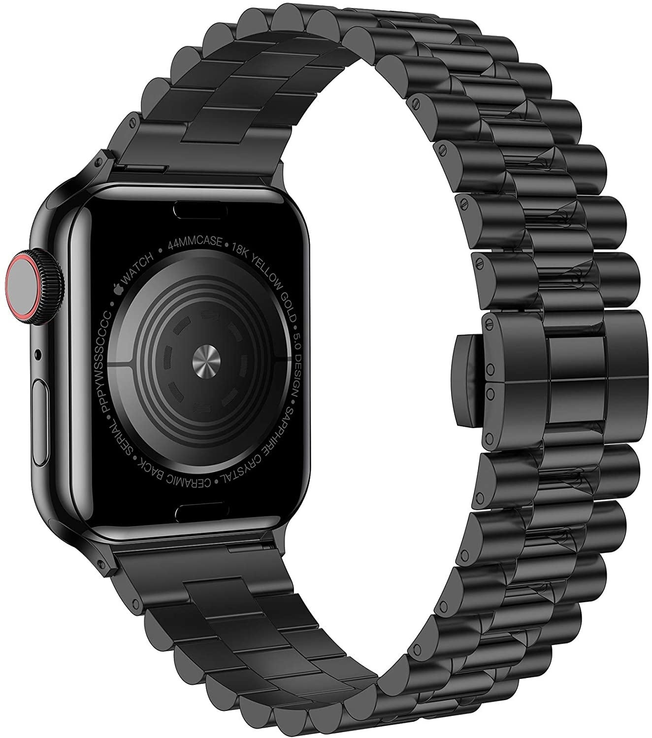 Apple Watch Presidential Black Steel Band For Apple Watch