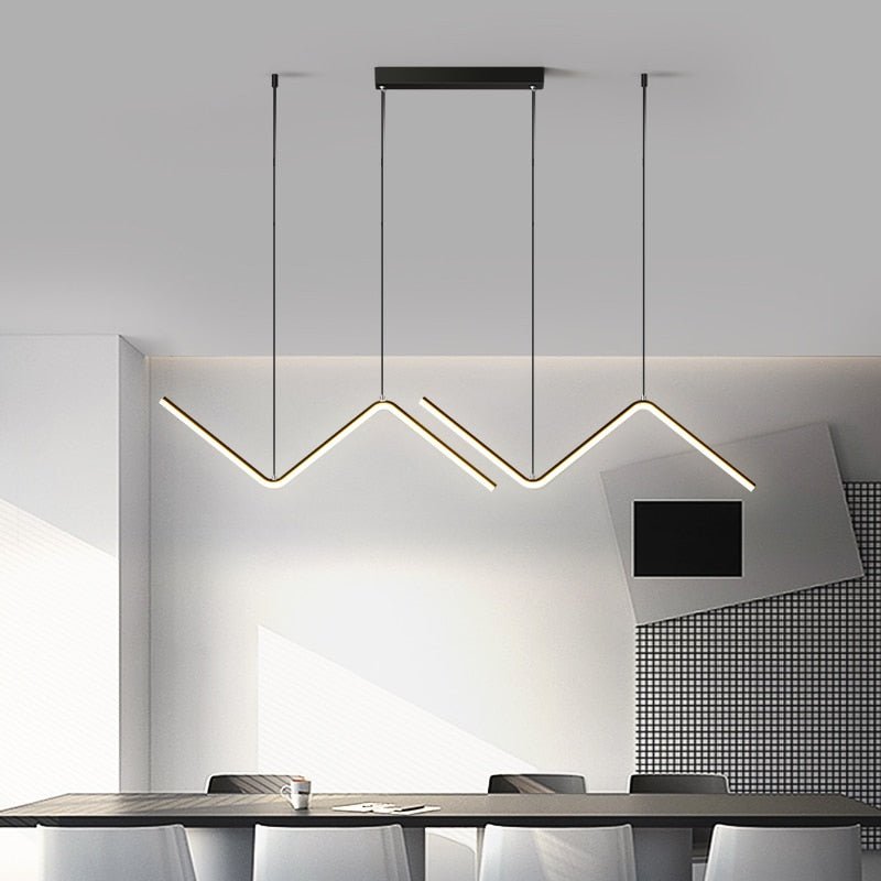 Lirana Modern Wave Pendant Light With Contemporary Designer Flair