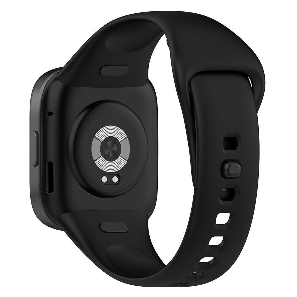 Redmi Watch 3 Black Silicone Replacement Wrist Band