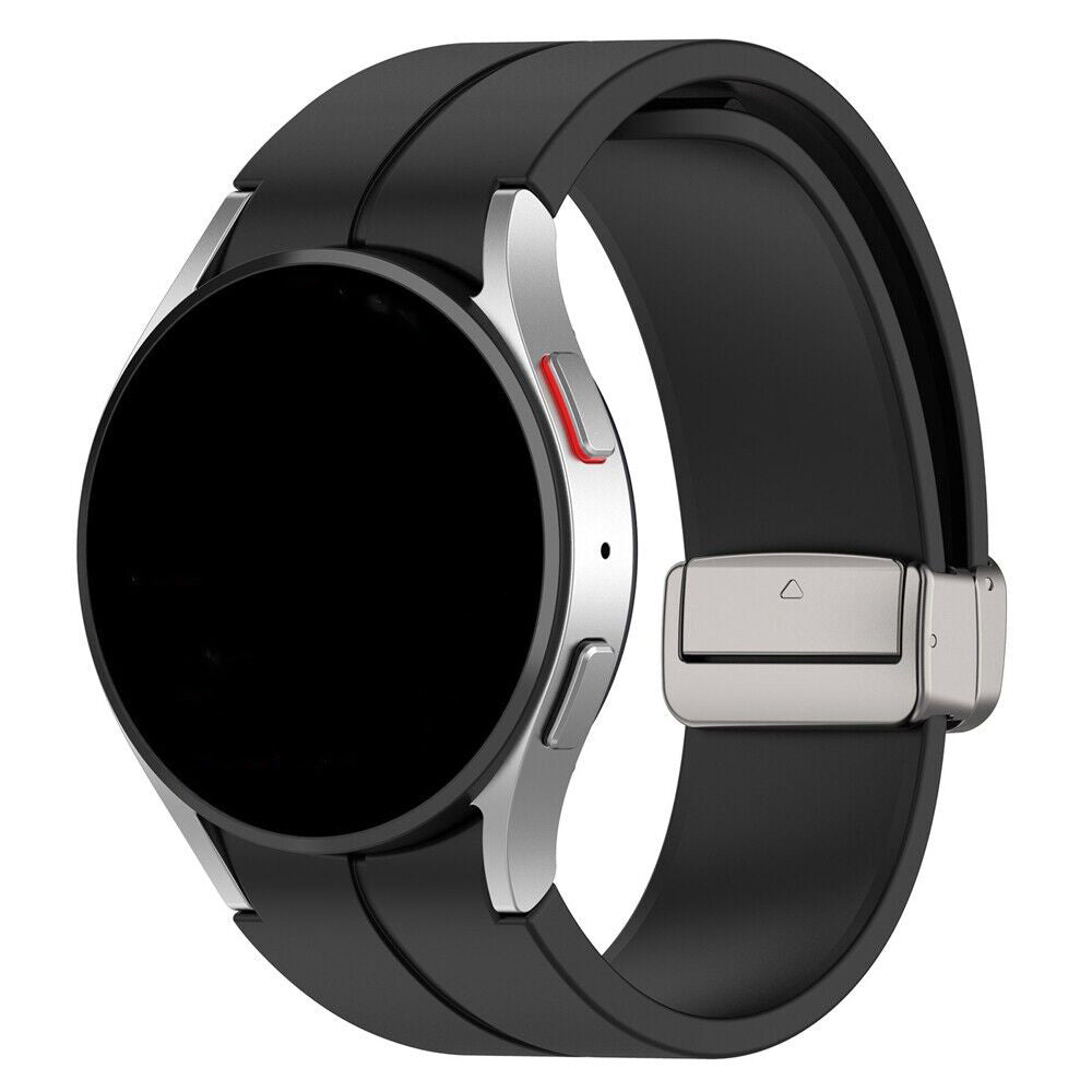 Samsung Galaxy Watch 6 Classic 47mm Black D Buckle Silicone Strap