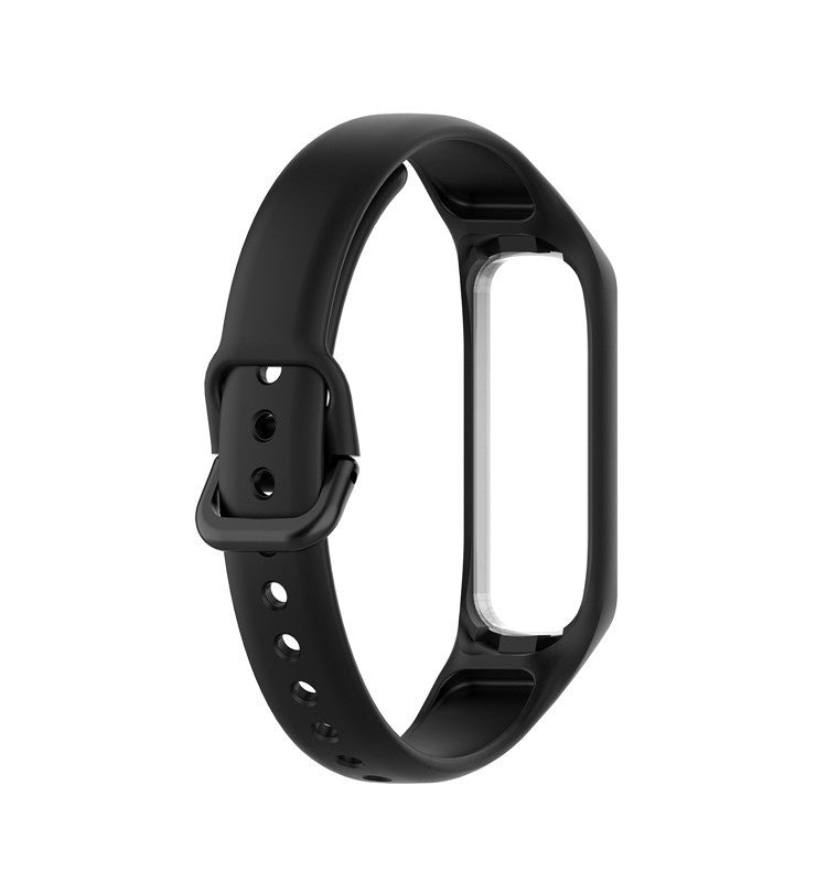 Samsung Galaxy Fit 2 Black Silicone Replacement Strap