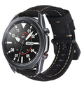 Samsung Galaxy Watch 3 45mm Leather Strap In Black