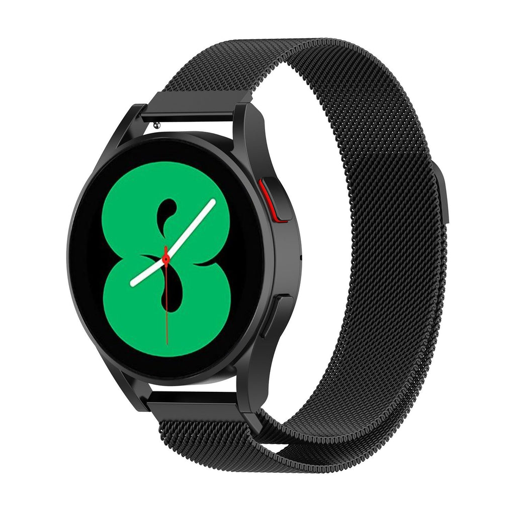 Black Milanese Band For Samsung Galaxy Watch 4 44mm