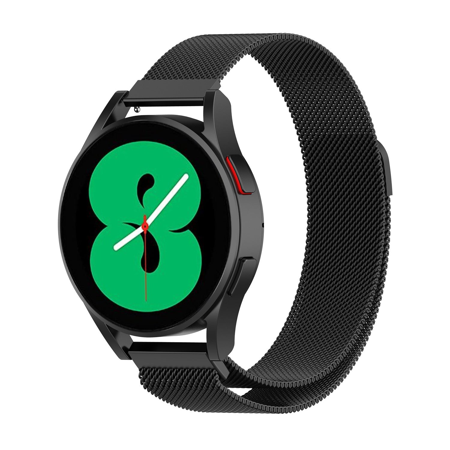 Black Milanese Band For Samsung Galaxy Watch 4 44mm