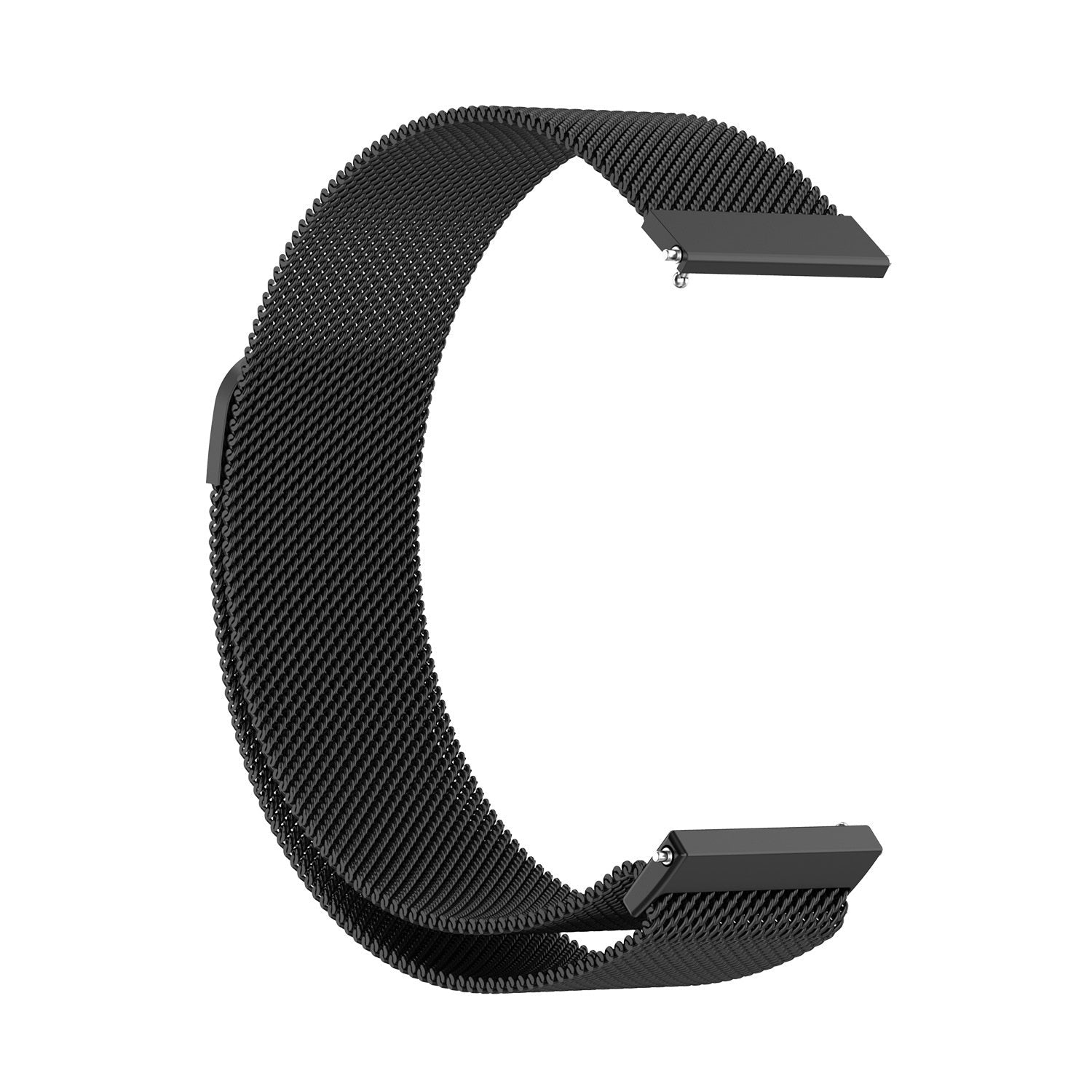 Black Milanese Band For Samsung Galaxy Watch 4 44mm