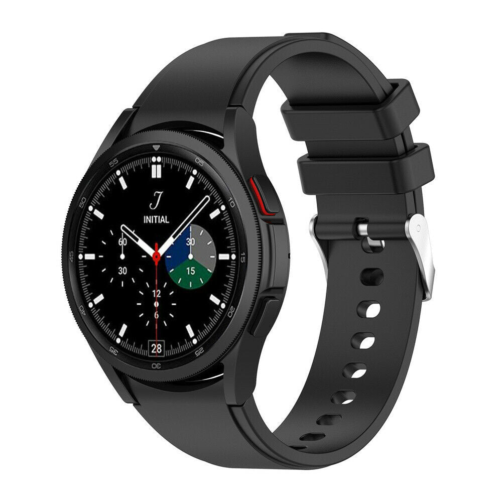 Samsung Galaxy Watch 4 Classic 46mm Black Silicone Band