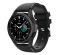 Samsung Galaxy Watch 4 Classic 46mm Black Silicone Band With Buckle