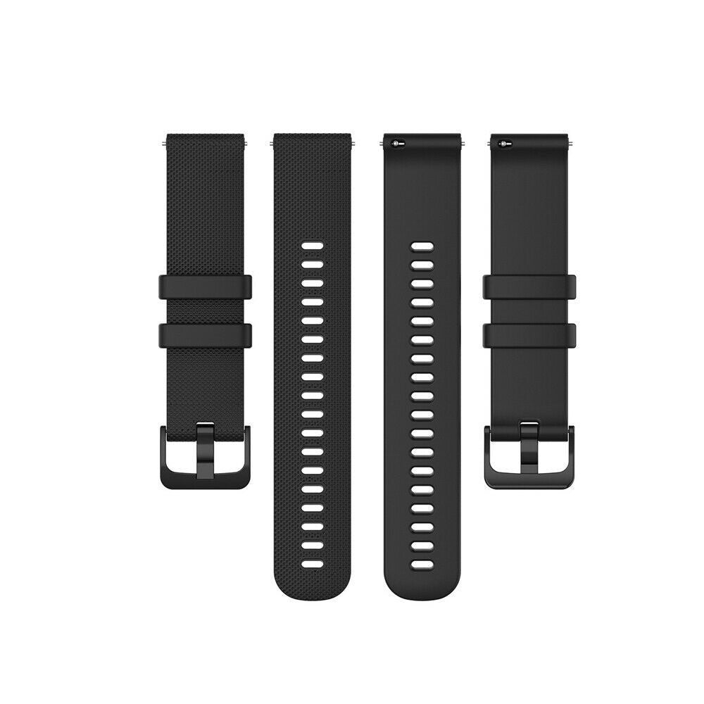 Durable Black Silicone Strap For Ignite 2 Polar Smartwatch