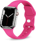 Apple Watch Pink Silicone Strap For Apple Watch Classic