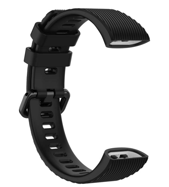 Silicone Strap In Black For Huawei Band 3/4 Pro Replacement Wristband