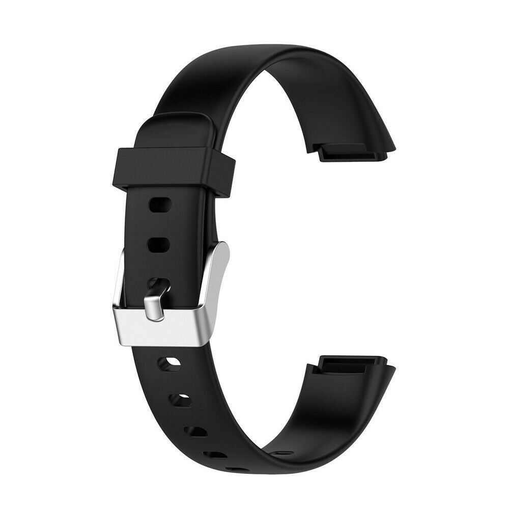 Fitbit Luxe Black Silicone Strap For Fitbit Luxe Replacement Band
