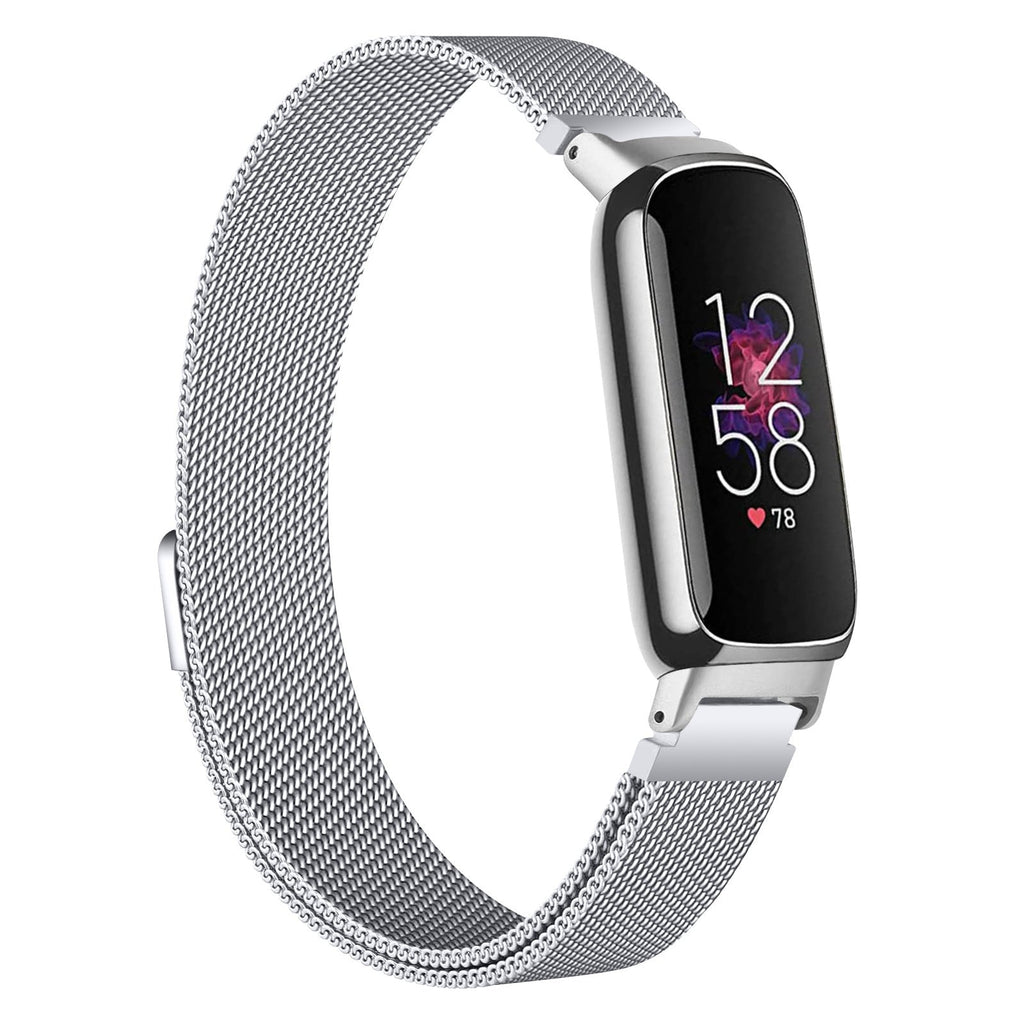 Fitbit Inspire 3 Silver Finish Milanese Band Edition