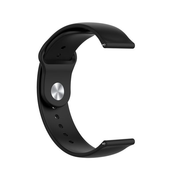 Samsung Galaxy Watch 4 40mm Black Silicone Band Replacement