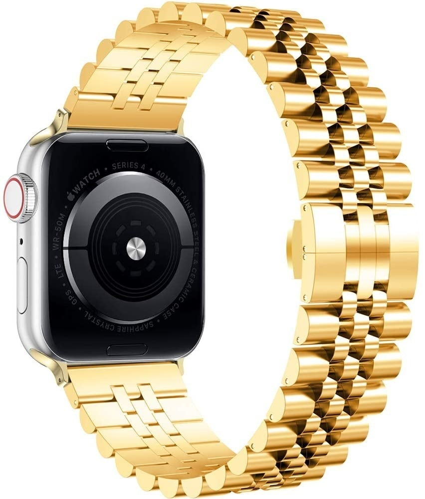 Apple Watch Jubilee Gold Stainless Steel Band For Apple Watch