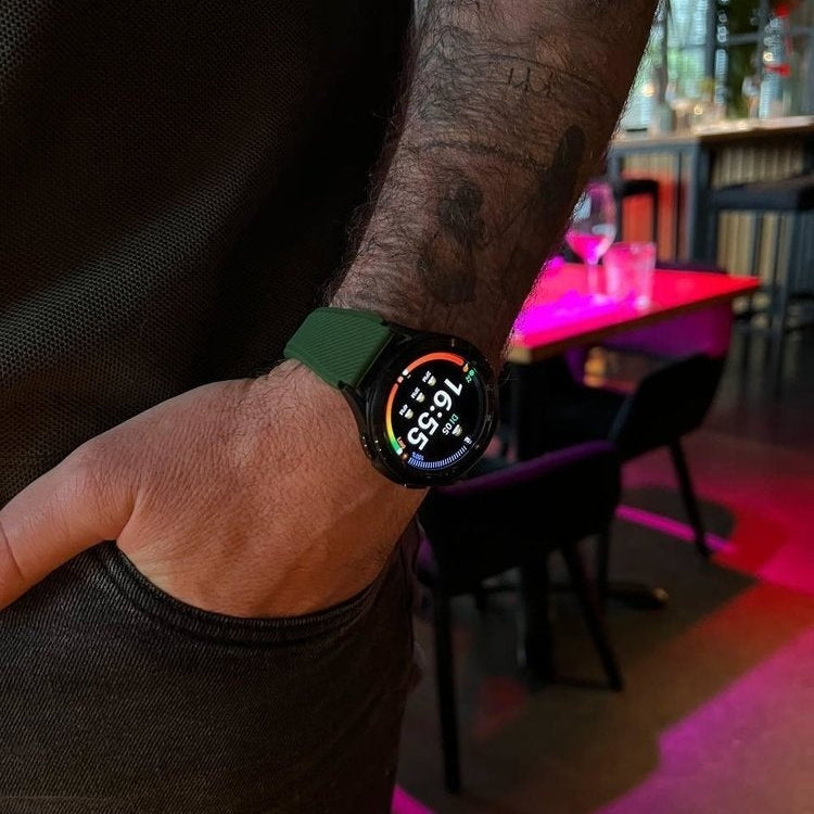 Samsung Galaxy Watch 46mm Silicone Strap Army Green