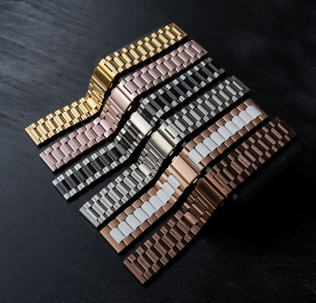 Bronze Gold Link Strap For Samsung Galaxy Watch 3 41mm