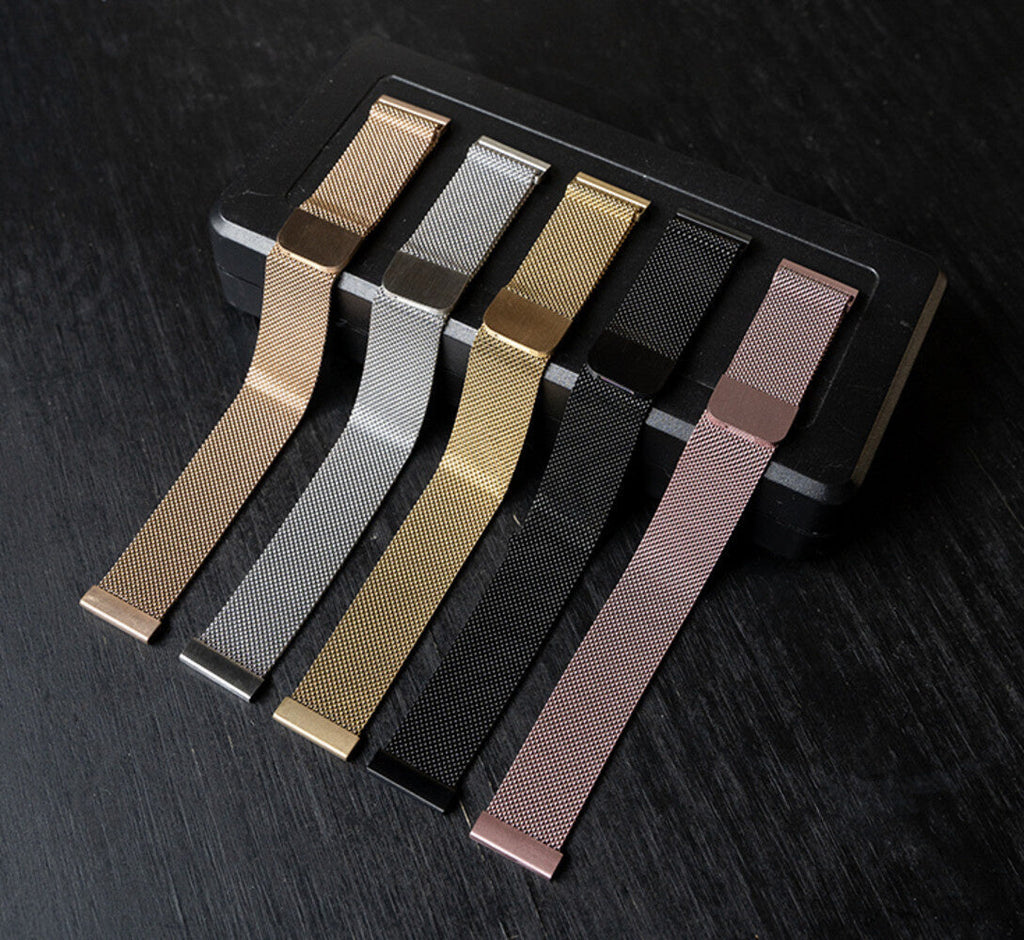 Black Milanese Band For Samsung Galaxy Watch 4 44mm