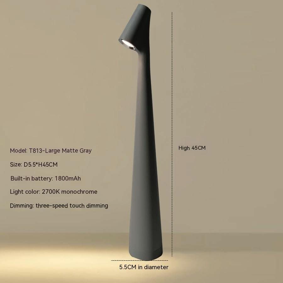 NovaGlow Table Lamp Rechargeable With A Contemporary Look And Extended Battery Life