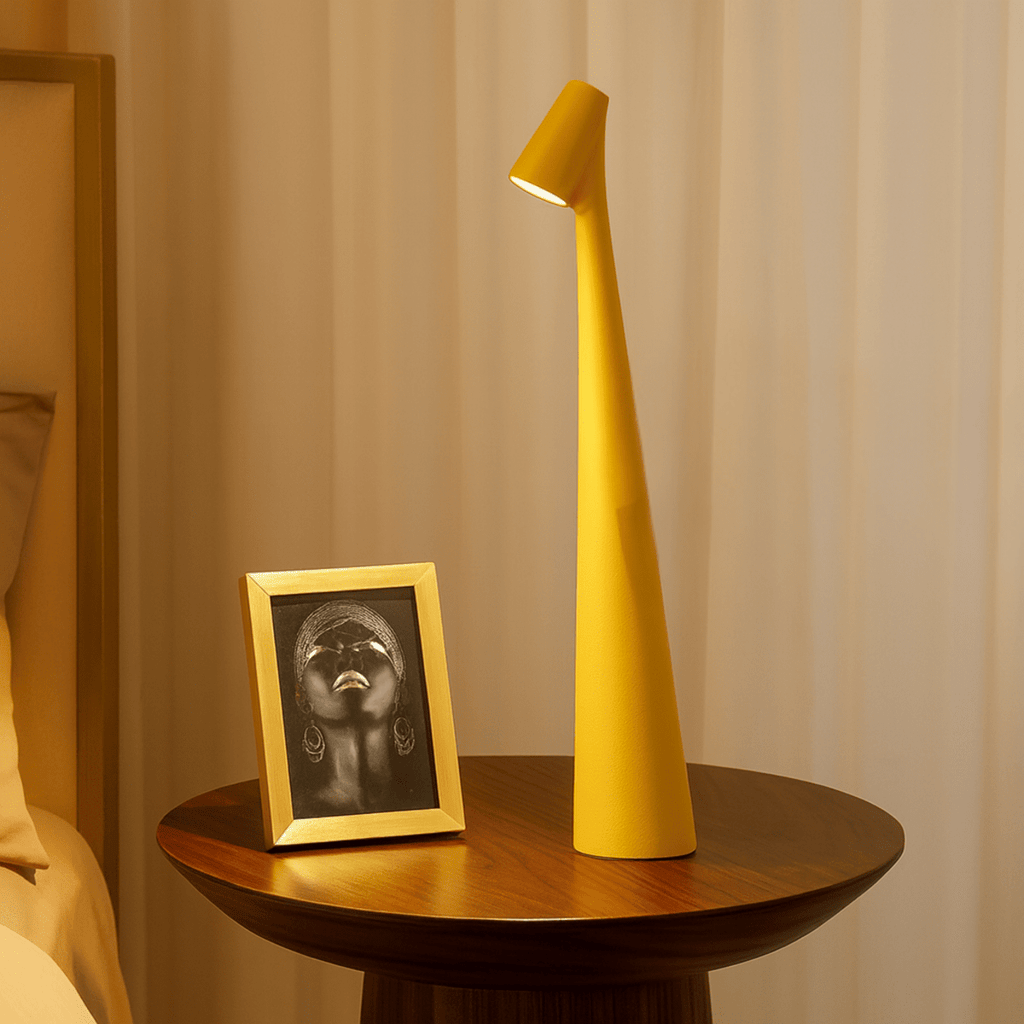 NovaGlow Table Lamp Rechargeable With A Contemporary Look And Extended Battery Life